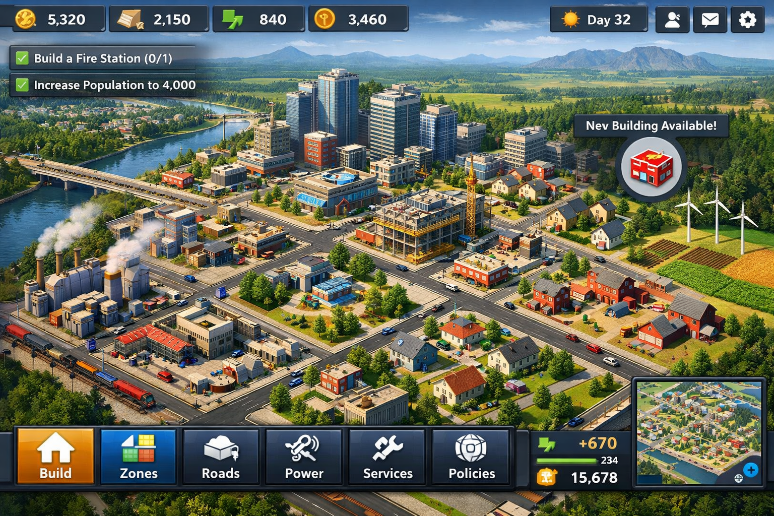 City Builder oyun örneği